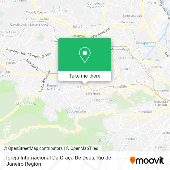 Igreja Internacional Da Graça De Deus map
