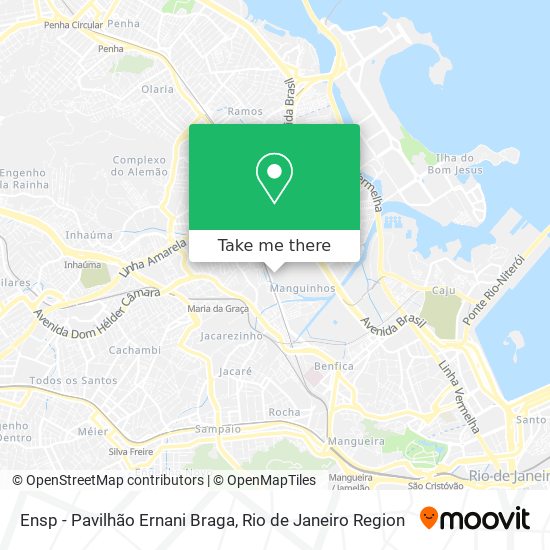 Ensp - Pavilhão Ernani Braga map