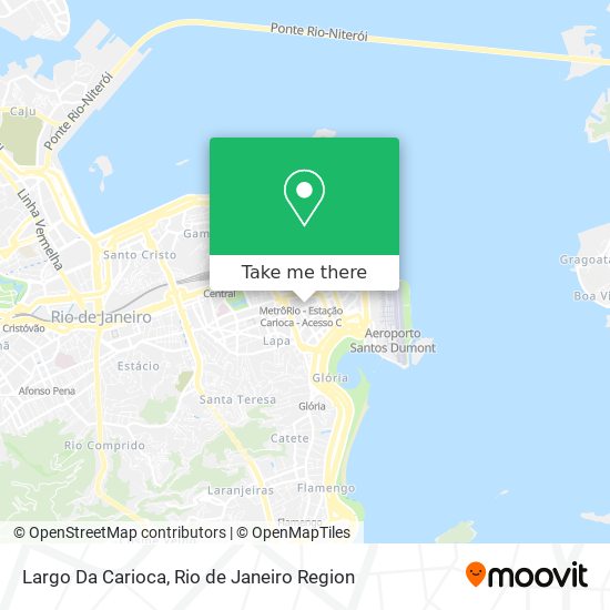 Largo Da Carioca map