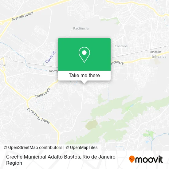 Creche Municipal Adalto Bastos map