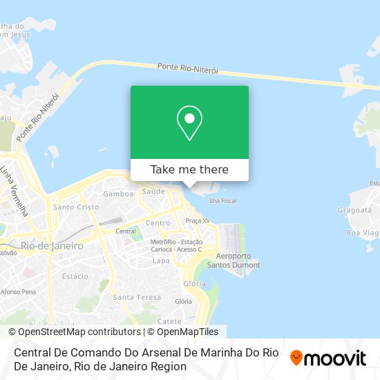 Central De Comando Do Arsenal De Marinha Do Rio De Janeiro map