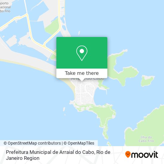 Prefeitura Municipal de Arraial do Cabo map
