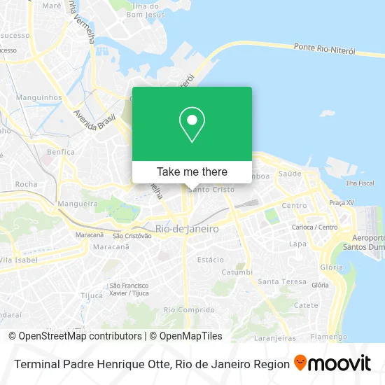 Terminal Padre Henrique Otte map