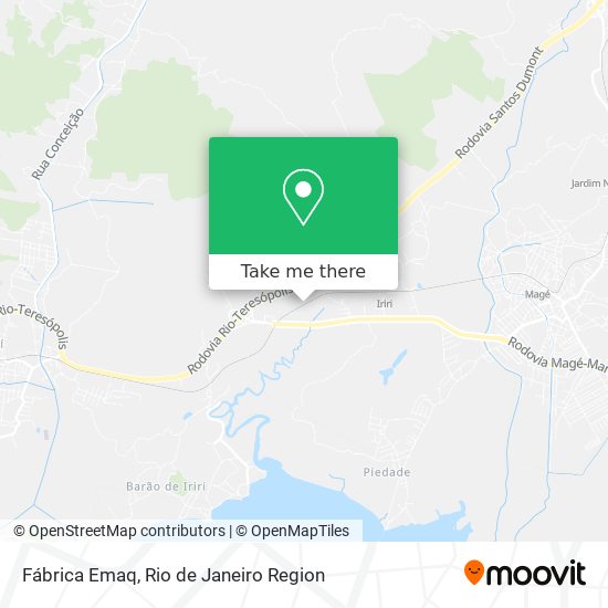 Fábrica Emaq map