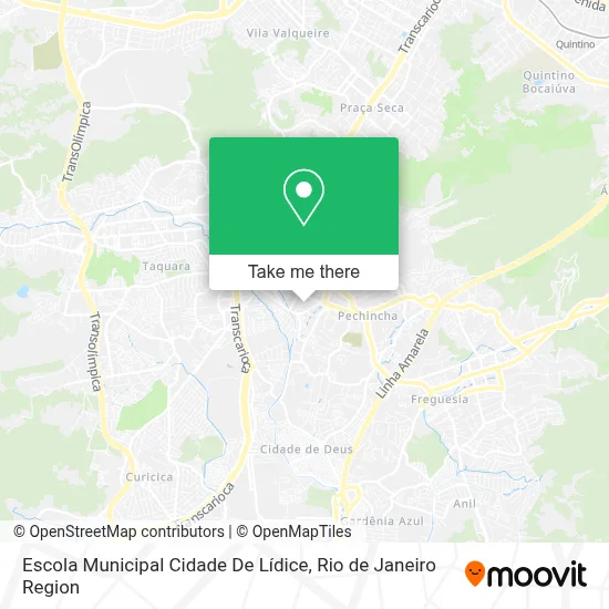 Escola Municipal Cidade De Lídice map