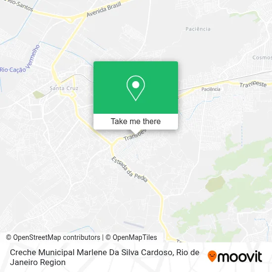 Creche Municipal Marlene Da Silva Cardoso map