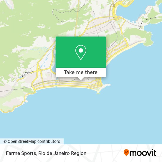 Farme Sports map
