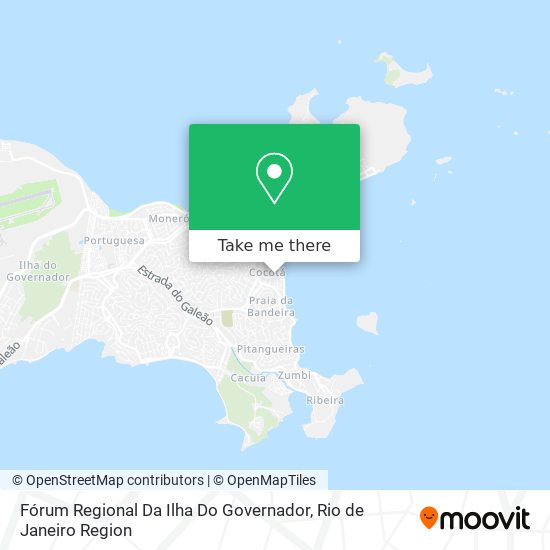 Fórum Regional Da Ilha Do Governador map