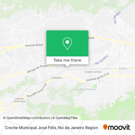 Mapa Creche Municipal José Félix