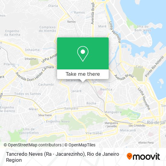 Mapa Tancredo Neves (Ra - Jacarezinho)