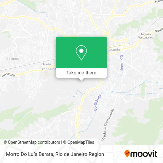 Morro Do Luís Barata map