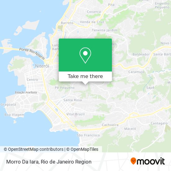 Mapa Morro Da Iara