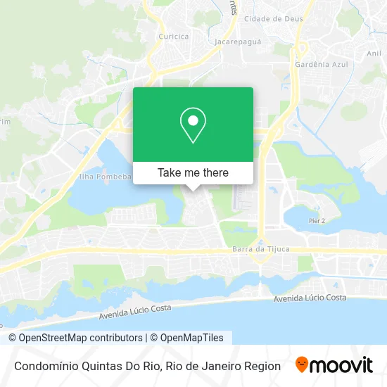 Condomínio Quintas Do Rio map