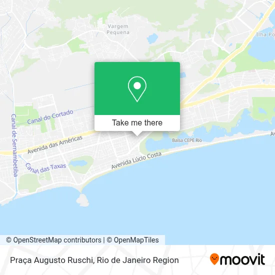 Praça Augusto Ruschi map