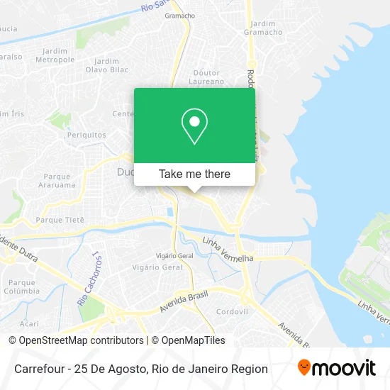 Carrefour - 25 De Agosto map