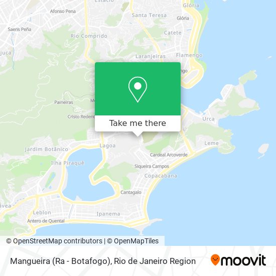 Mapa Mangueira (Ra - Botafogo)