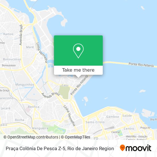 Praça Colônia De Pesca Z-5 map