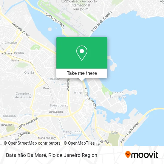 Batalhão Da Maré map