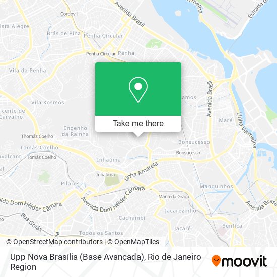 Mapa Upp Nova Brasília (Base Avançada)