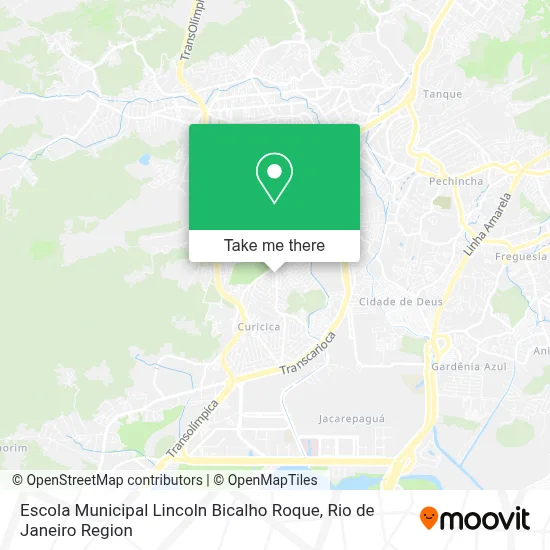 Escola Municipal Lincoln Bicalho Roque map