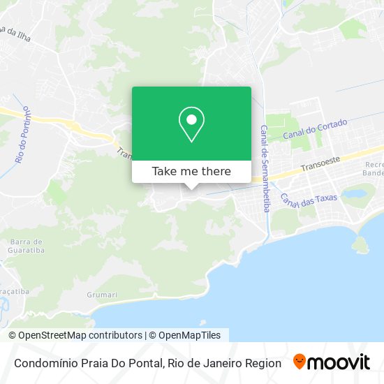 Condomínio Praia Do Pontal map