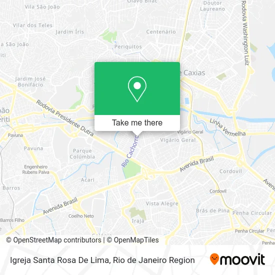 Igreja Santa Rosa De Lima map