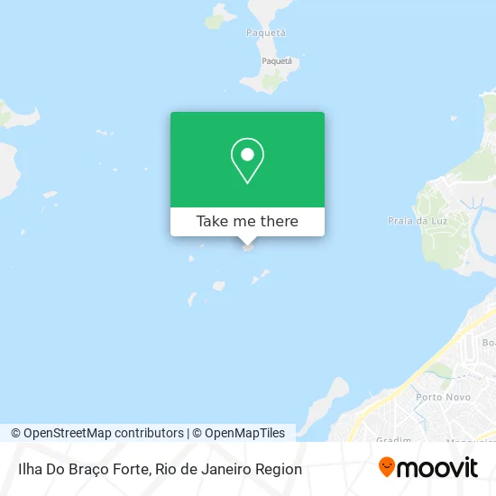 Ilha Do Braço Forte map