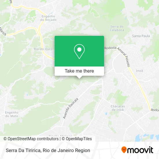 Serra Da Tiririca map