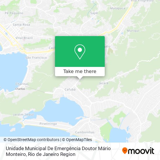 Unidade Municipal De Emergência Doutor Mário Monteiro map