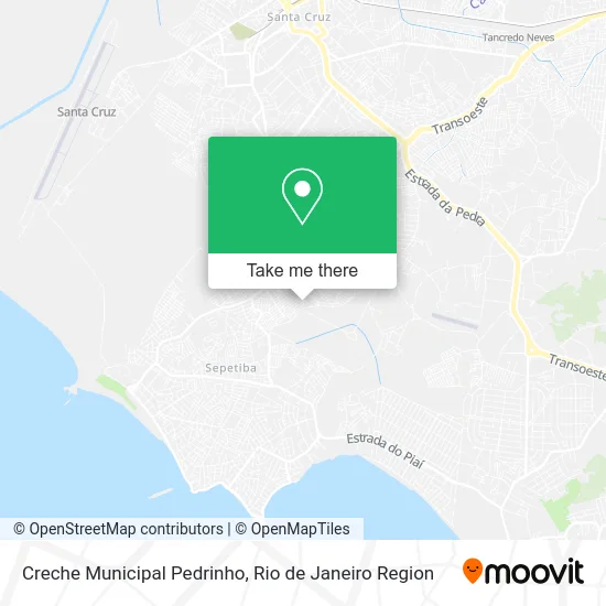 Creche Municipal Pedrinho map