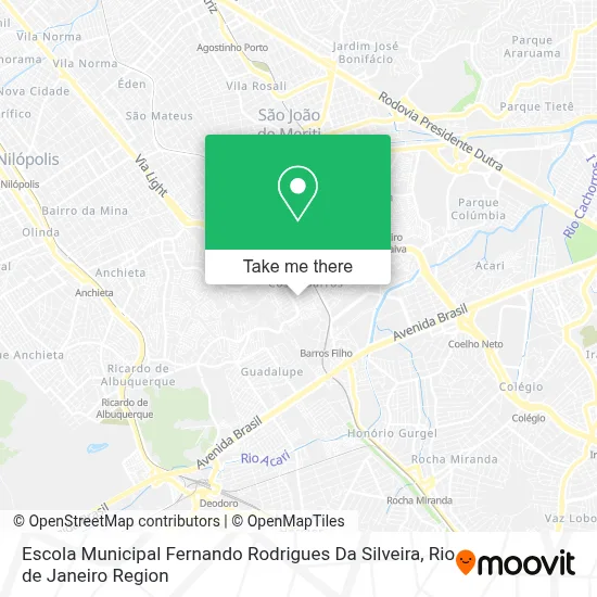 Escola Municipal Fernando Rodrigues Da Silveira map