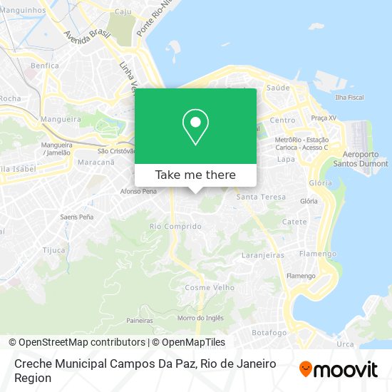 Creche Municipal Campos Da Paz map