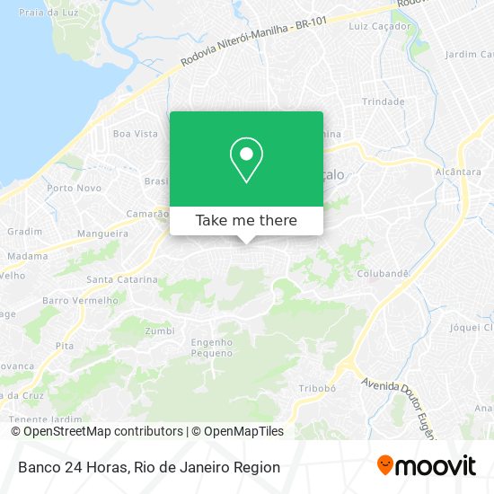 Banco 24 Horas map