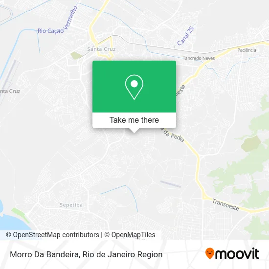 Morro Da Bandeira map