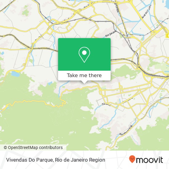 Vivendas Do Parque map