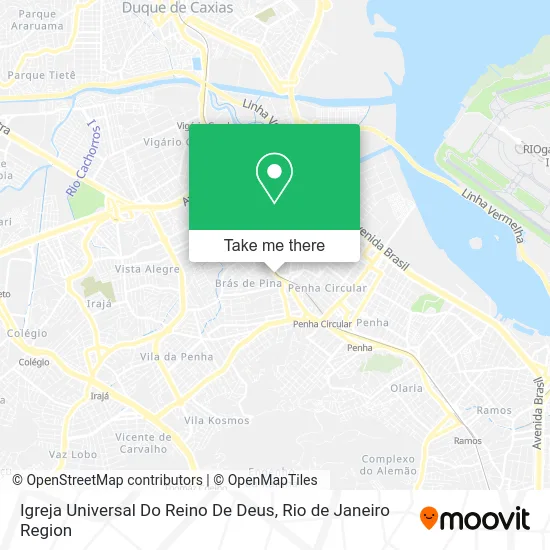 Igreja Universal Do Reino De Deus map