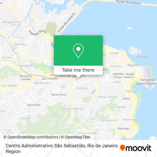 Centro Administrativo São Sebastião map