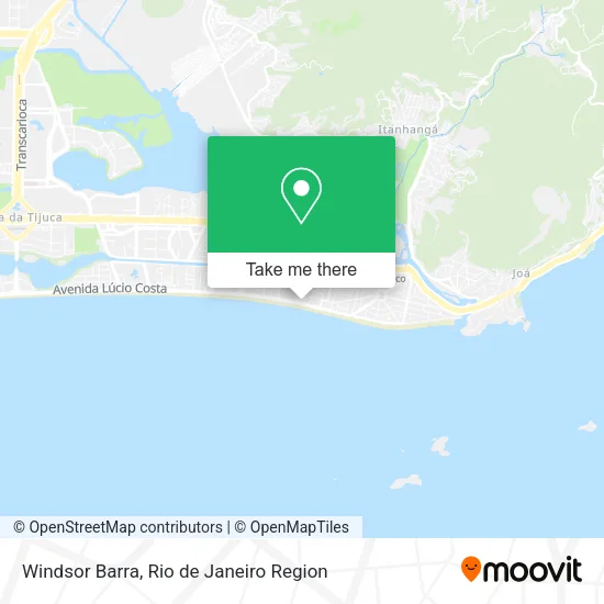 Windsor Barra map