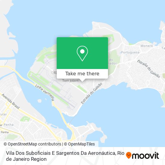 Mapa Vila Dos Suboficiais E Sargentos Da Aeronáutica