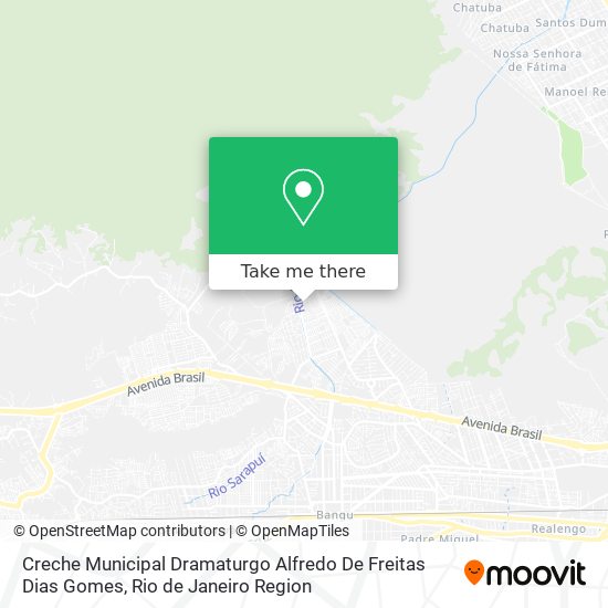 Creche Municipal Dramaturgo Alfredo De Freitas Dias Gomes map