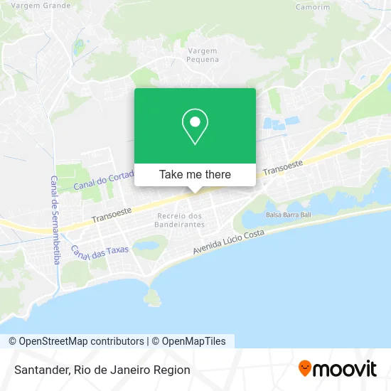 Santander map