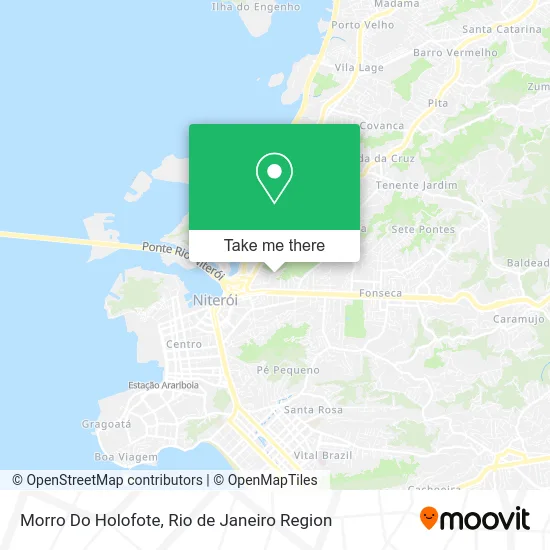 Morro Do Holofote map