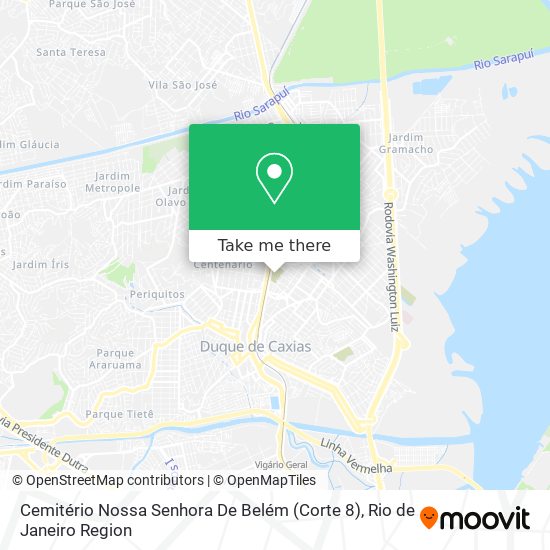 Cemitério Nossa Senhora De Belém (Corte 8) map