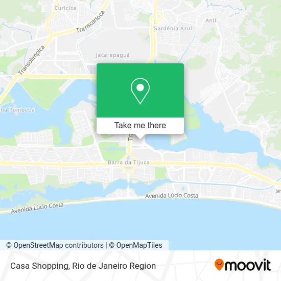 Casa Shopping map