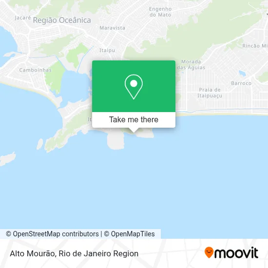 Alto Mourão map