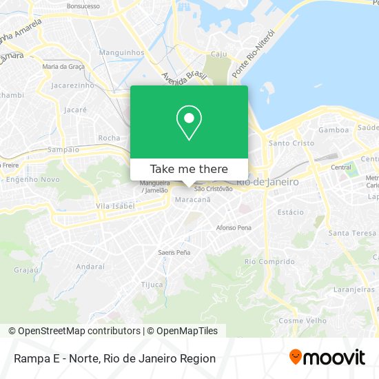 Mapa Rampa E - Norte