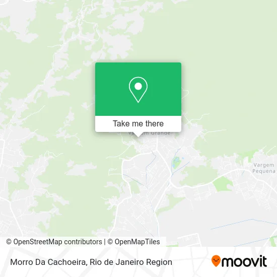 Morro Da Cachoeira map