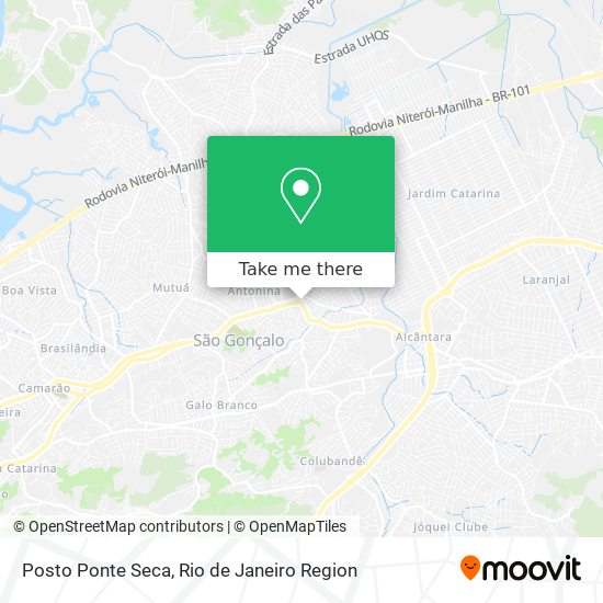 Posto Ponte Seca map