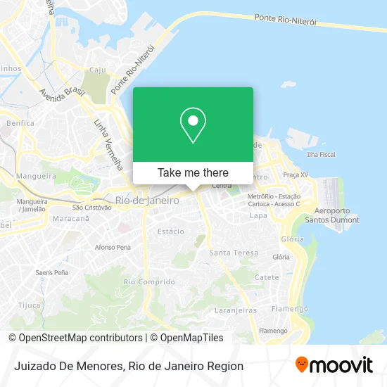 Juizado De Menores map