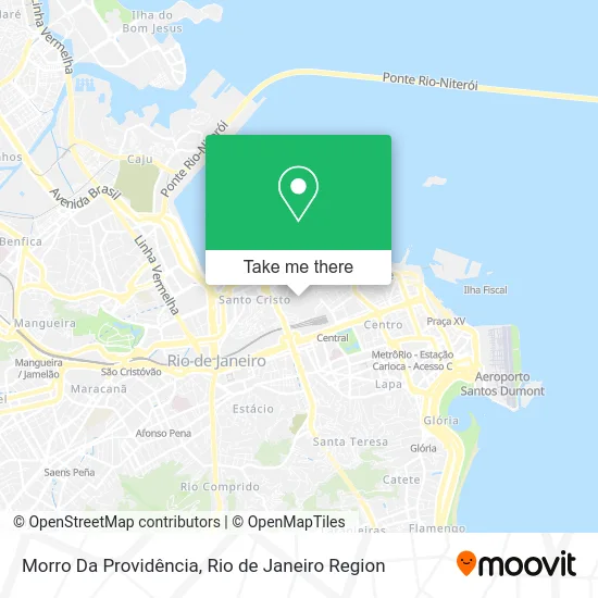 Morro Da Providência map